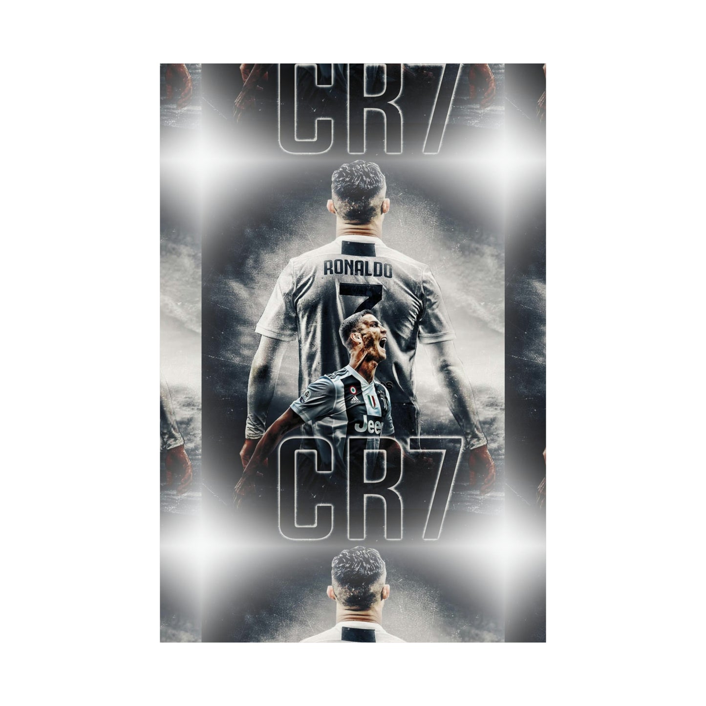 Cristiano Ronaldo Matte Vertical Posters