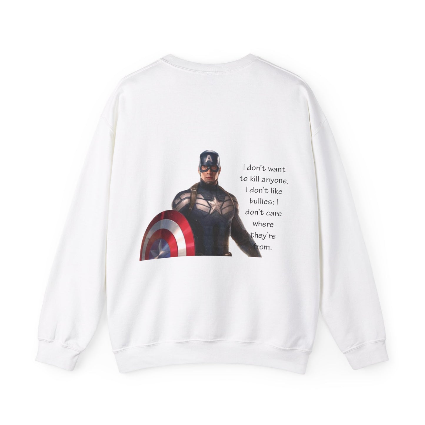 Captain Amerika Unisex Heavy Blend™ Crewneck Sweatshirt