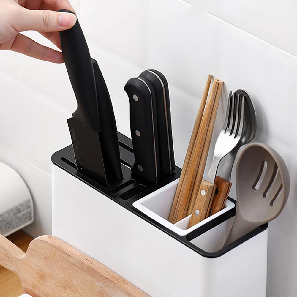 Sofra Depolama Tutucular Mutfak Bıçağı Plastik Depolar Mutfak Kolaylık Dolabı için Raflar