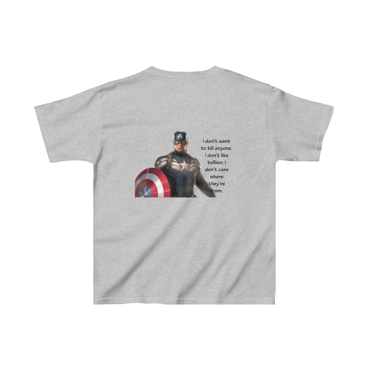 Kaptan Amerika Çocuk Heavy Cotton™ Tişört 