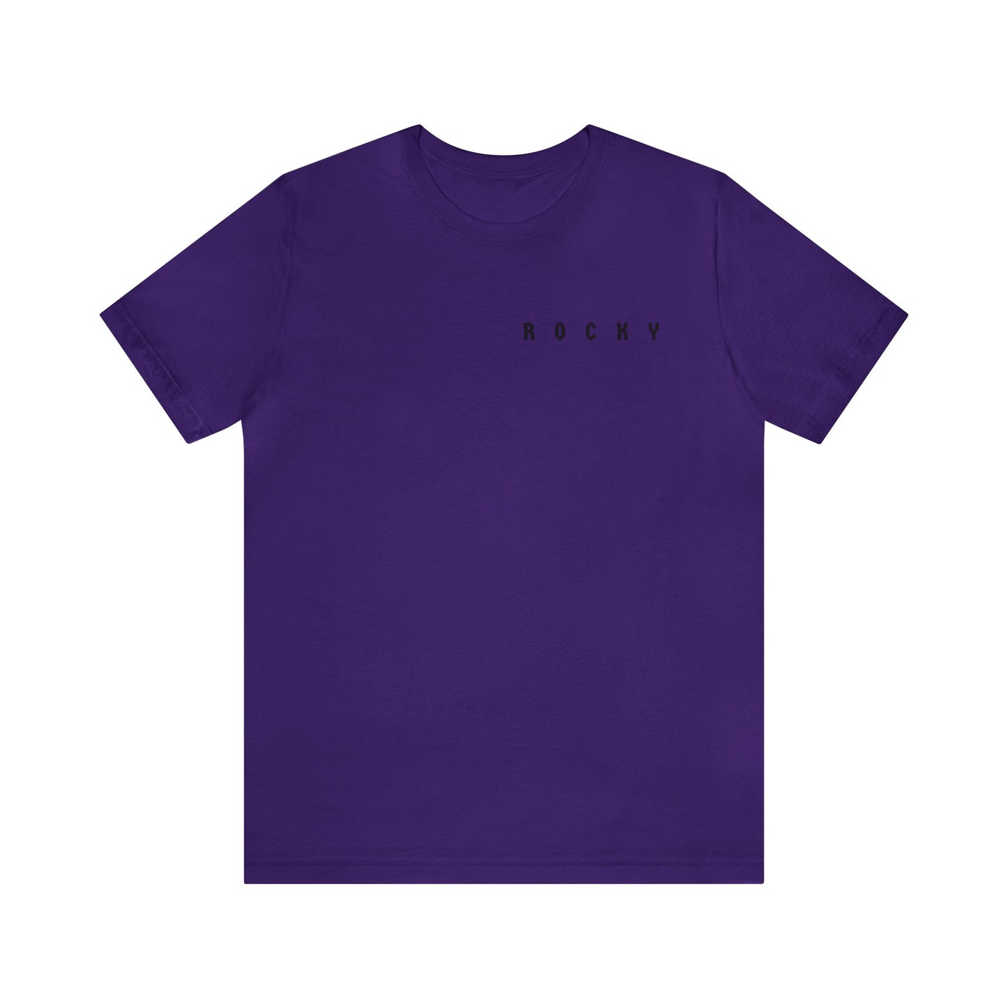 Rocky Unisex Jersey Kısa Kollu Tişört