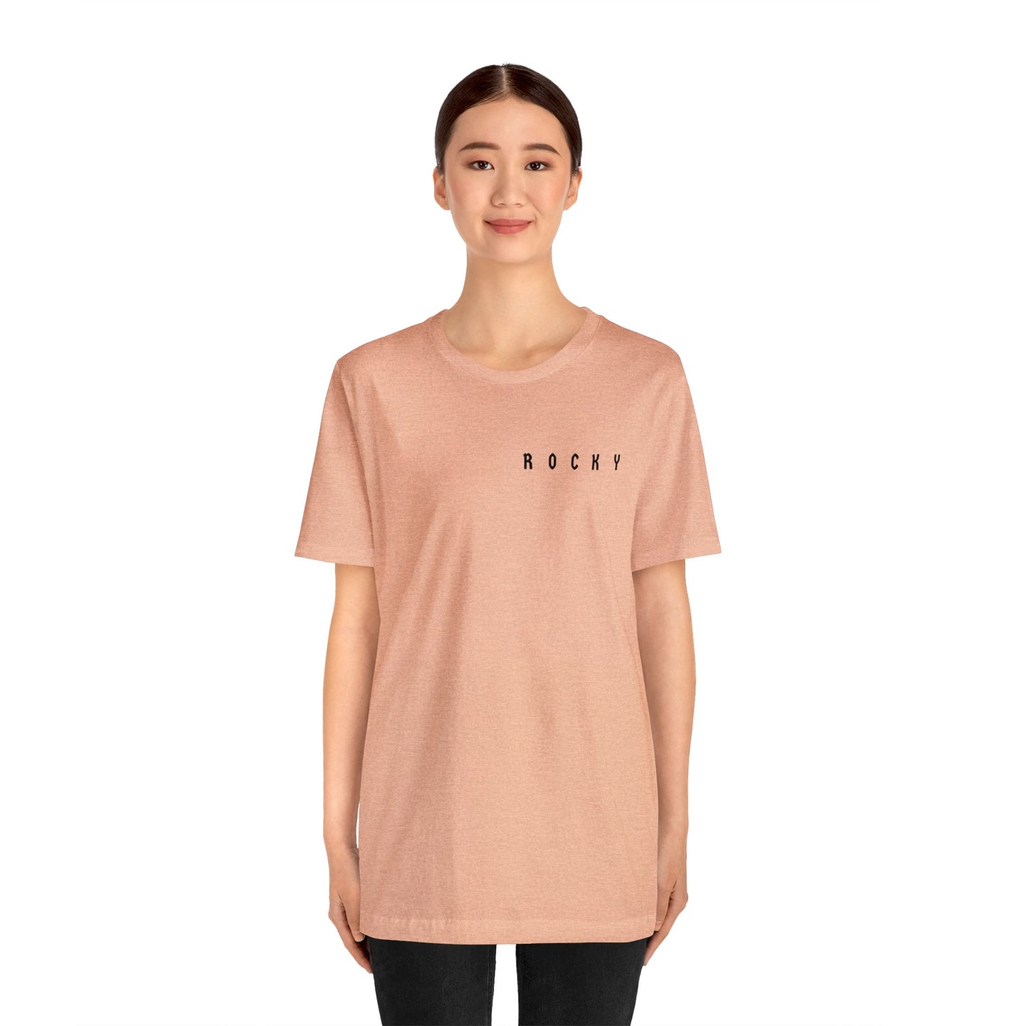 Rocky Unisex Jersey Kısa Kollu Tişört