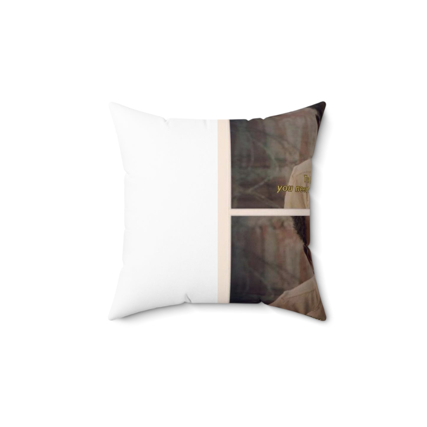 Spun Polyester Square Pillow