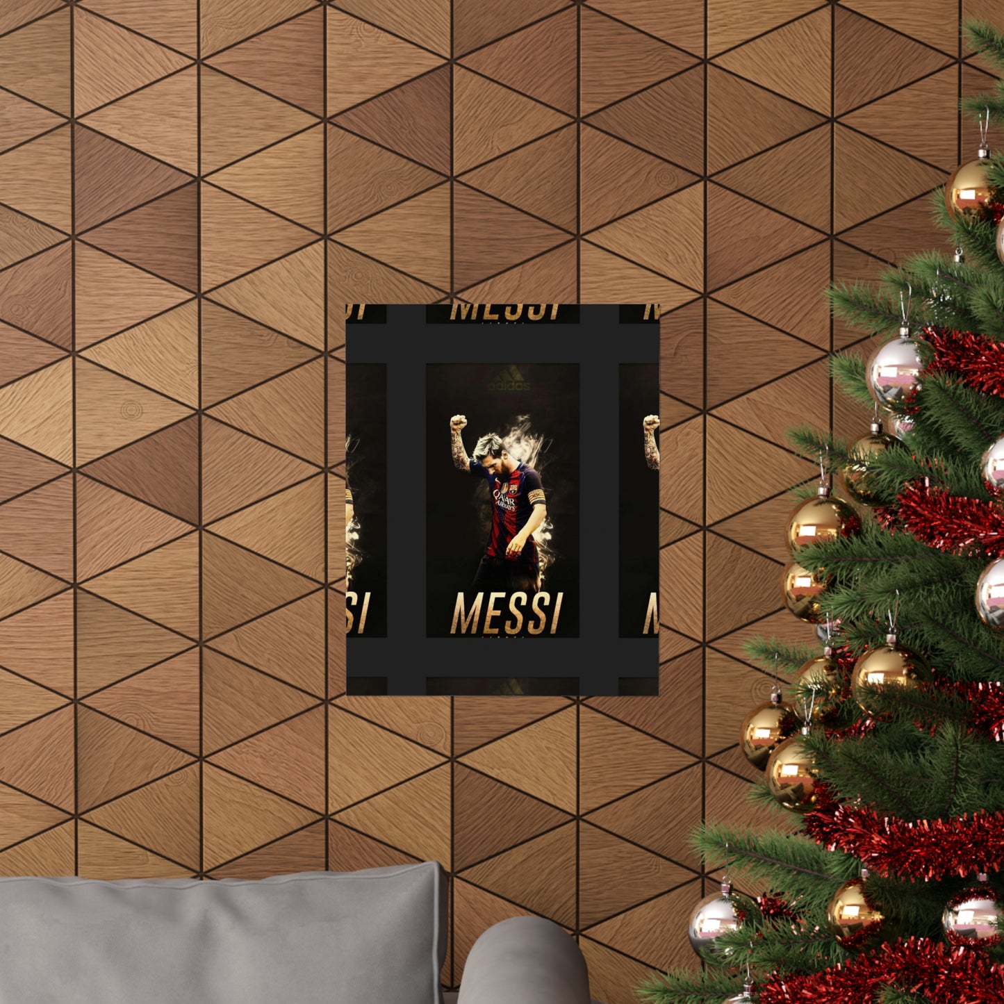 Messi Matte Vertical Posters