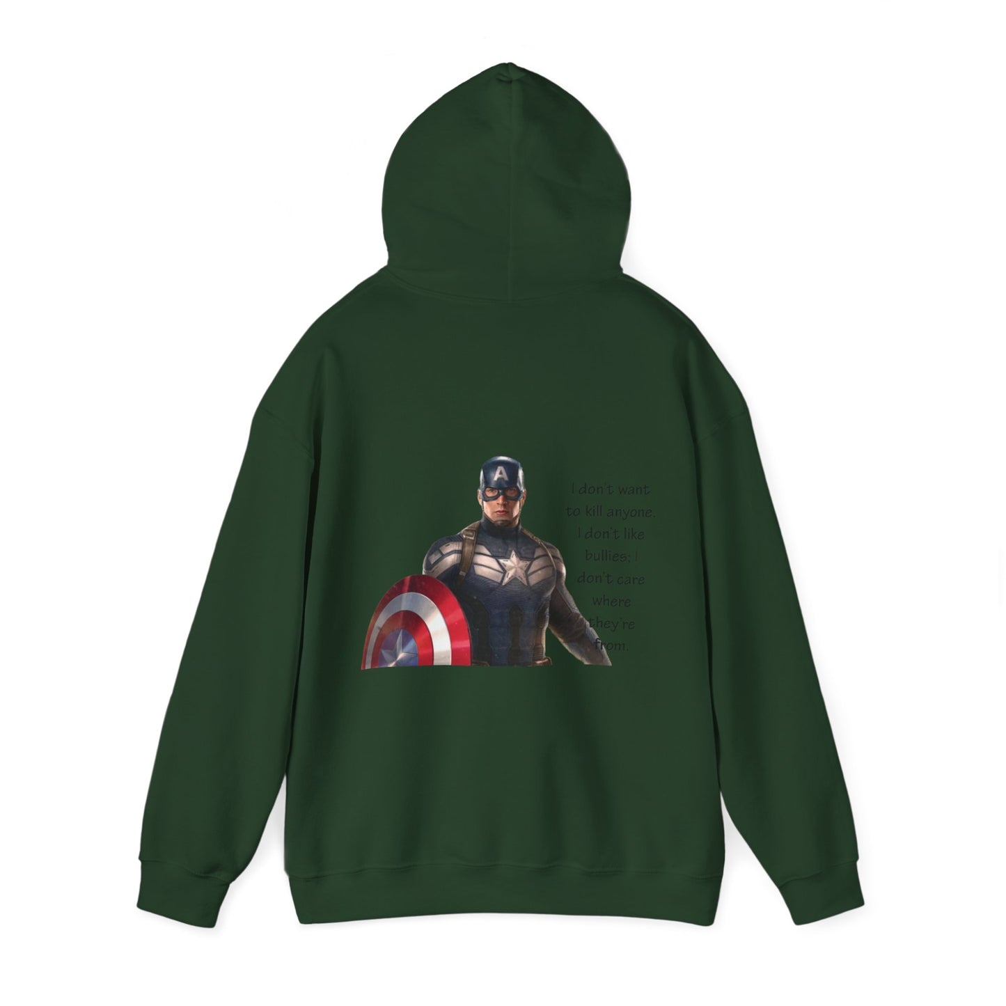 Captain Amerika Unisex Heavy Blend™ Hooded Sweatshirt
