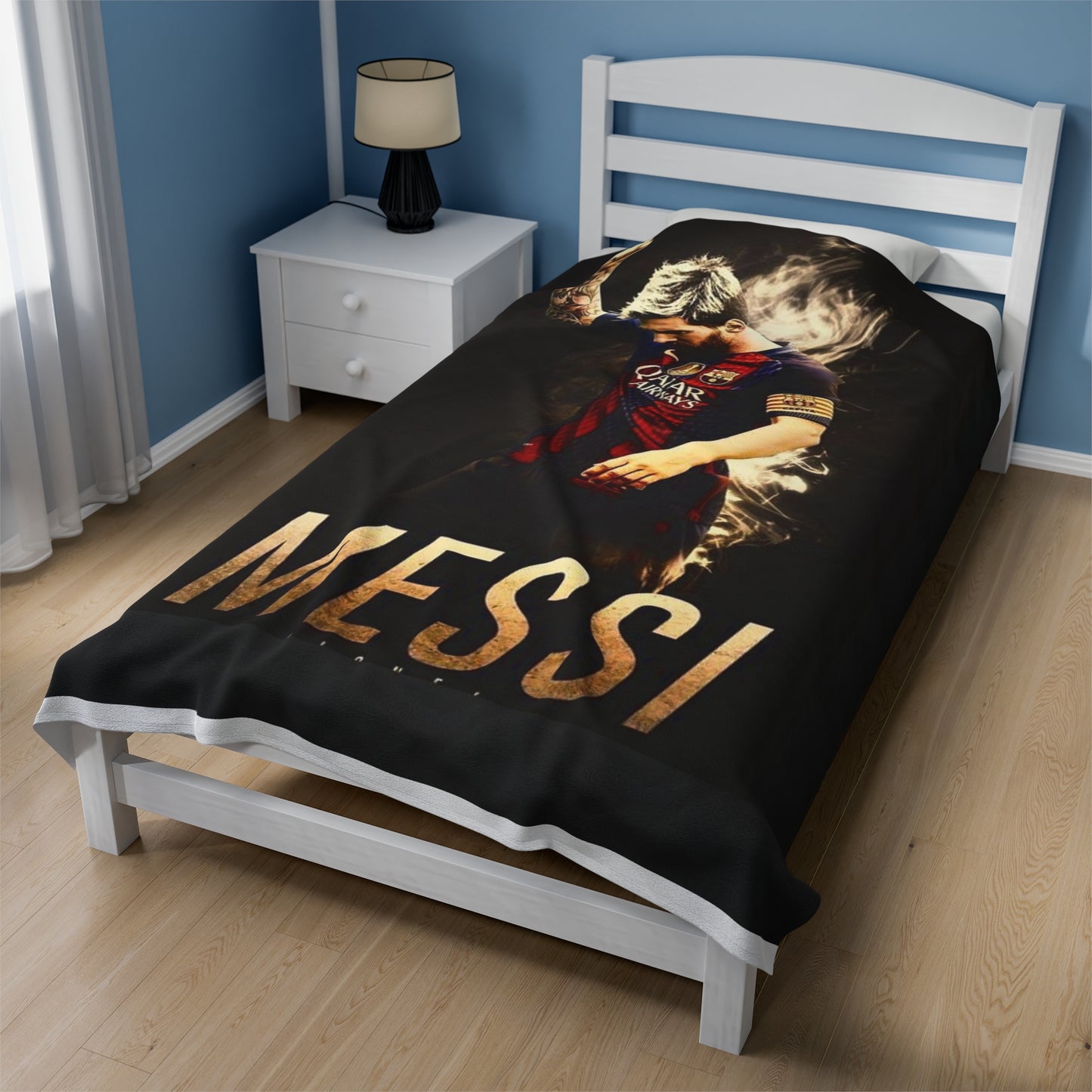 Lionel Messi Velveteen Plush Blanket