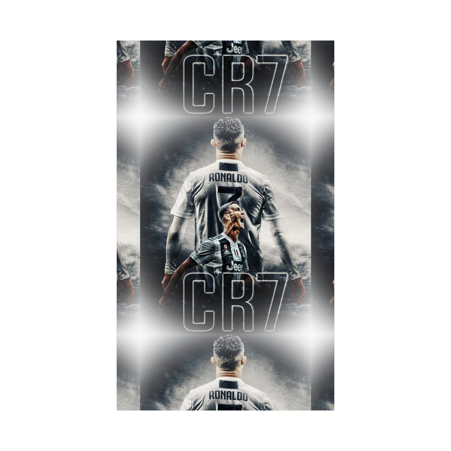 Cristiano Ronaldo Matte Vertical Posters