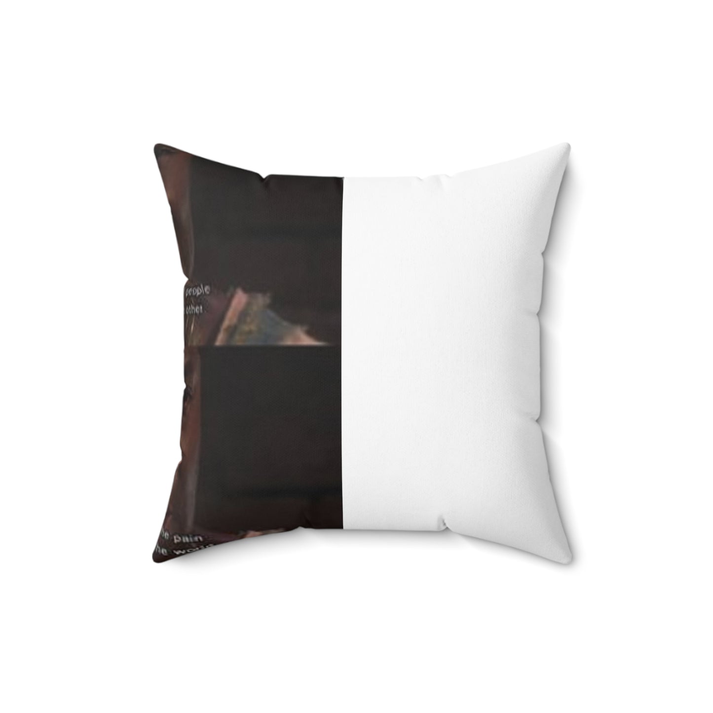 Spun Polyester Square Pillow