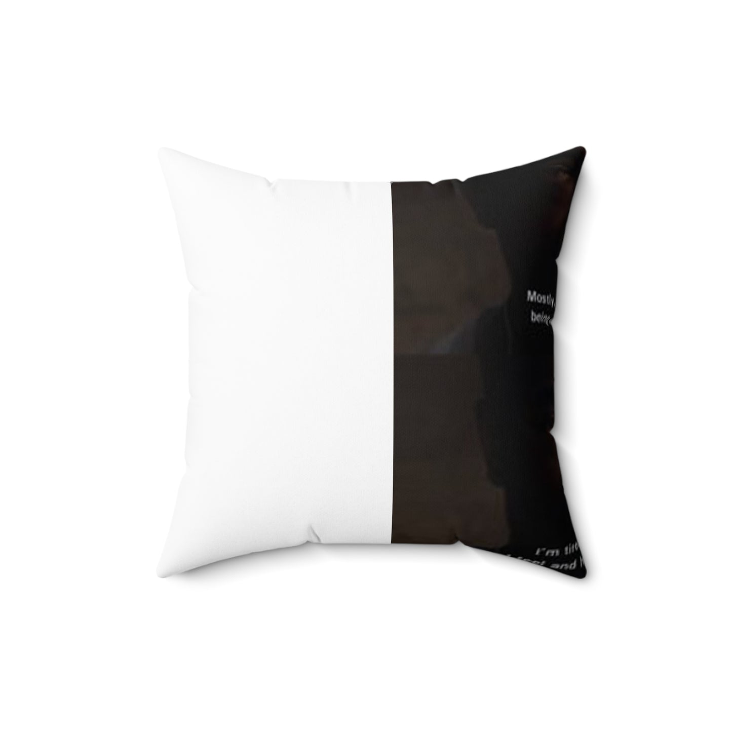 Spun Polyester Square Pillow