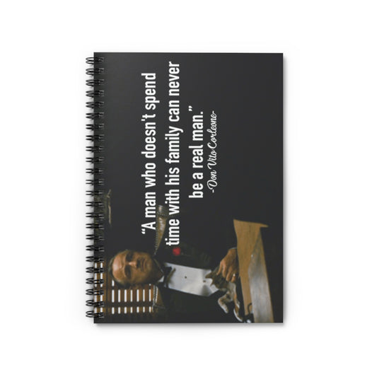 The Godfather Spiral Notebook - Ruled Line
