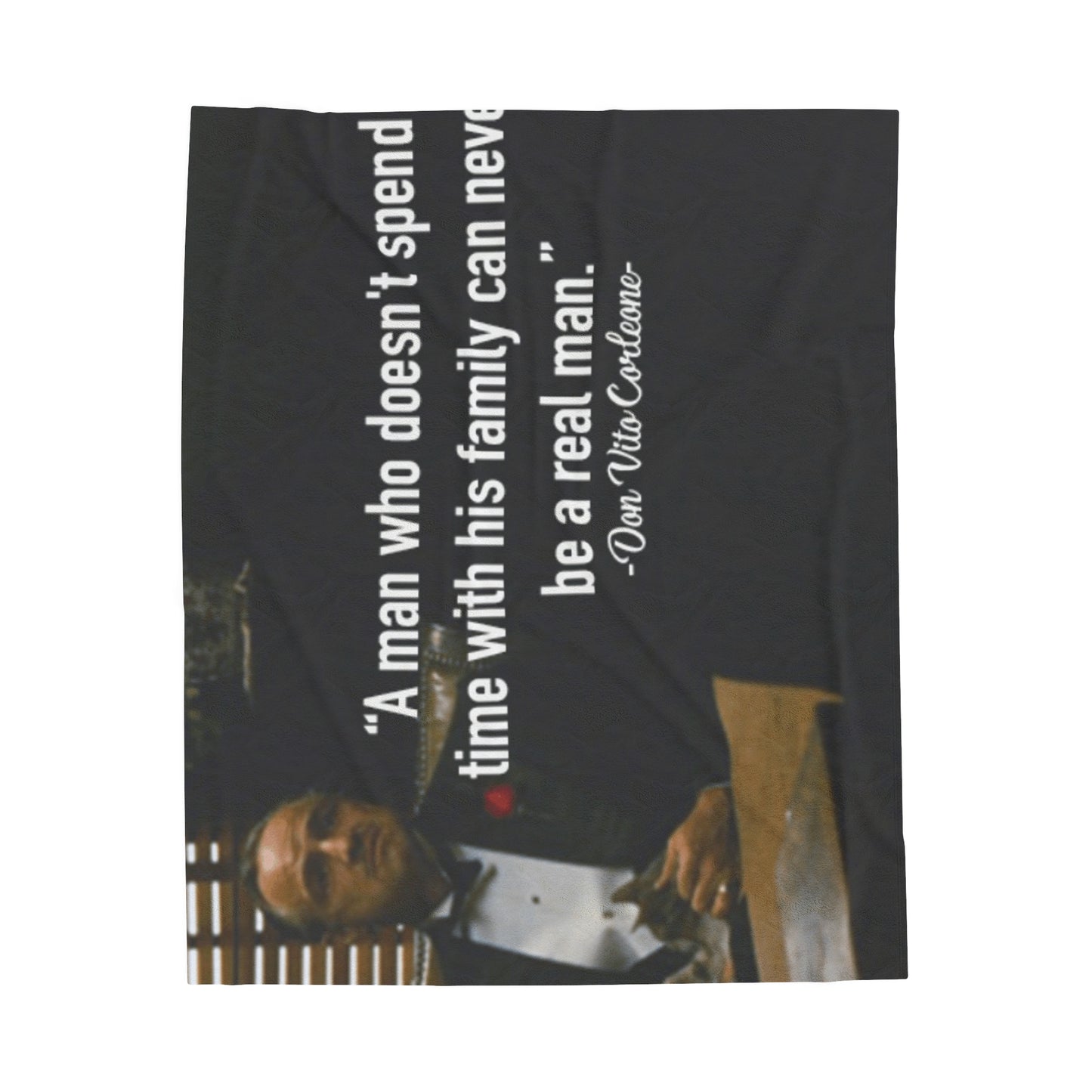 The Godfather Velveteen Plush Blanket