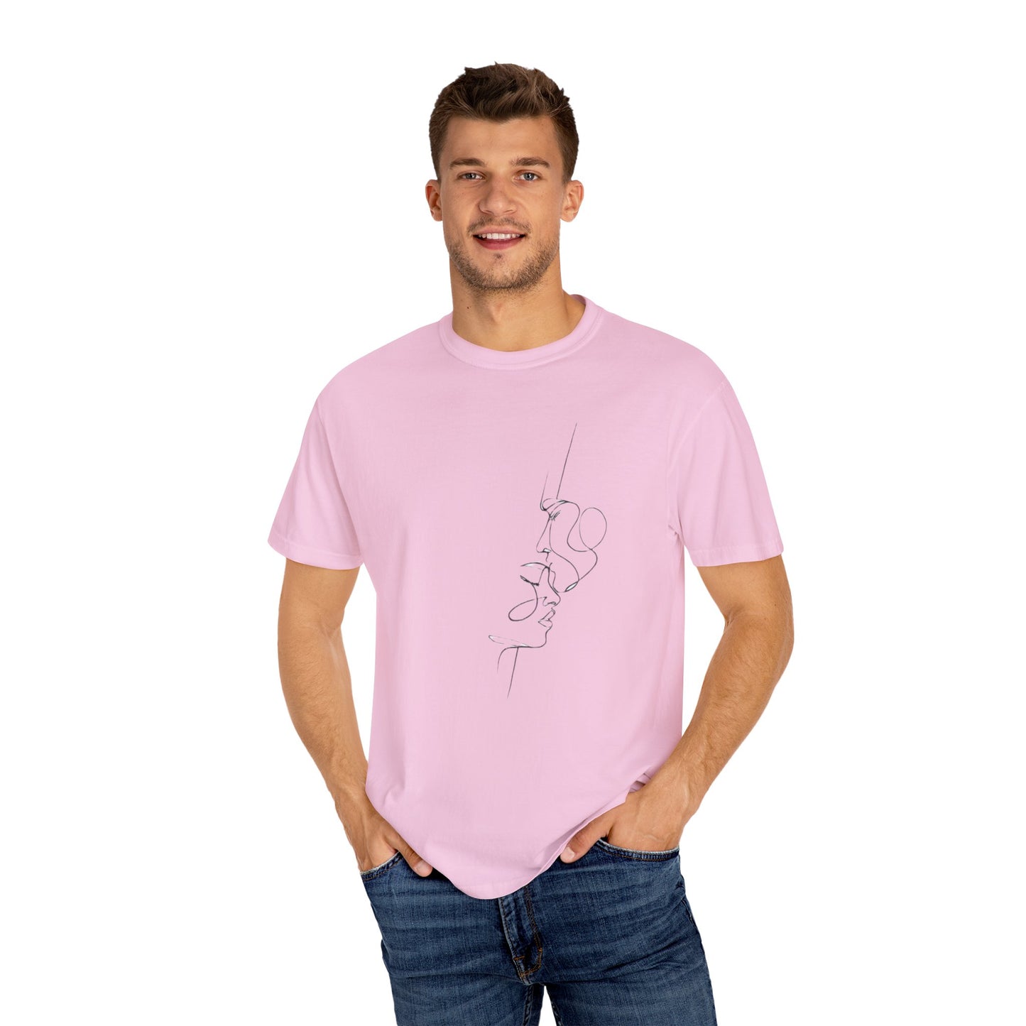 Minimalist Unisex Garment-Dyed T-shirt