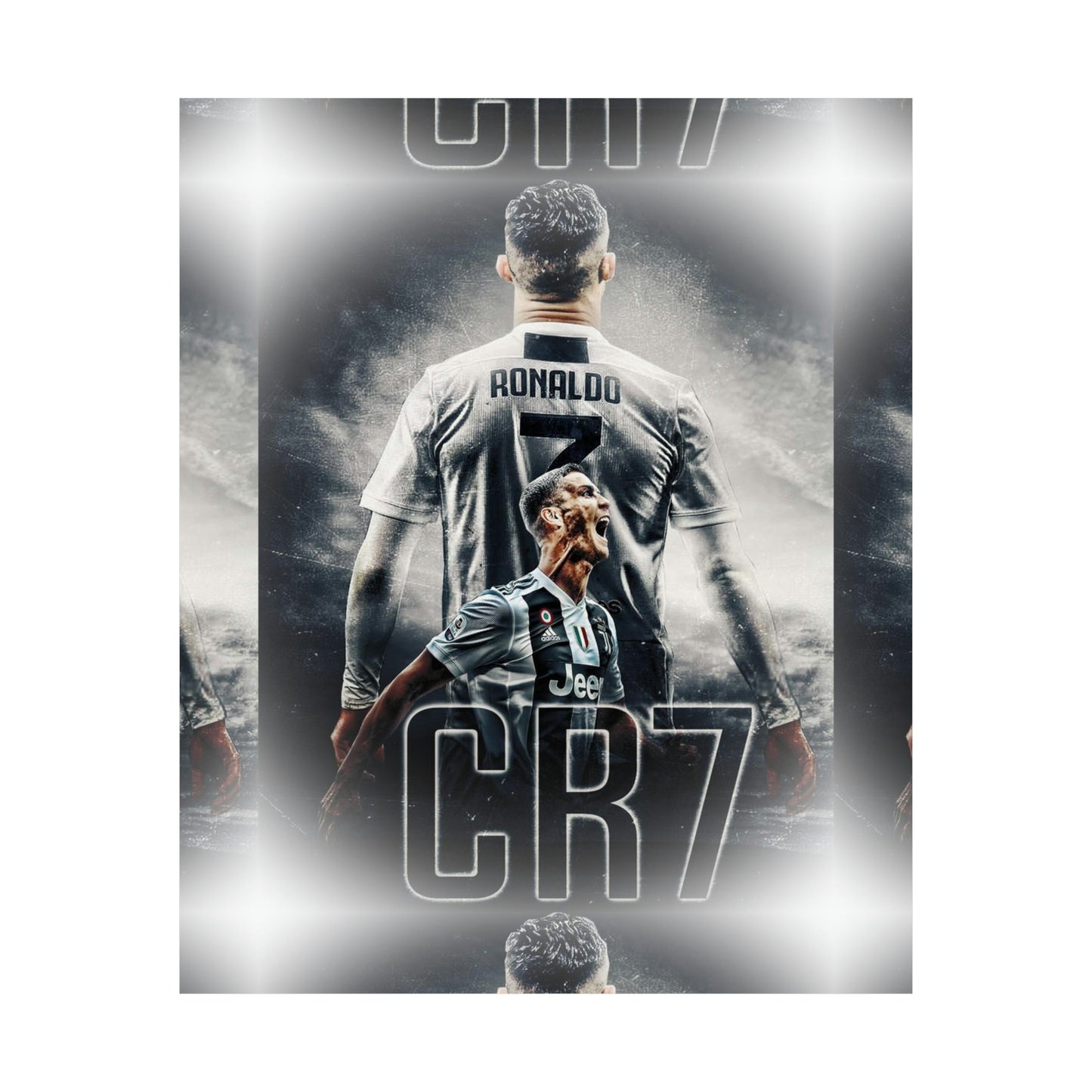 Cristiano Ronaldo Matte Vertical Posters