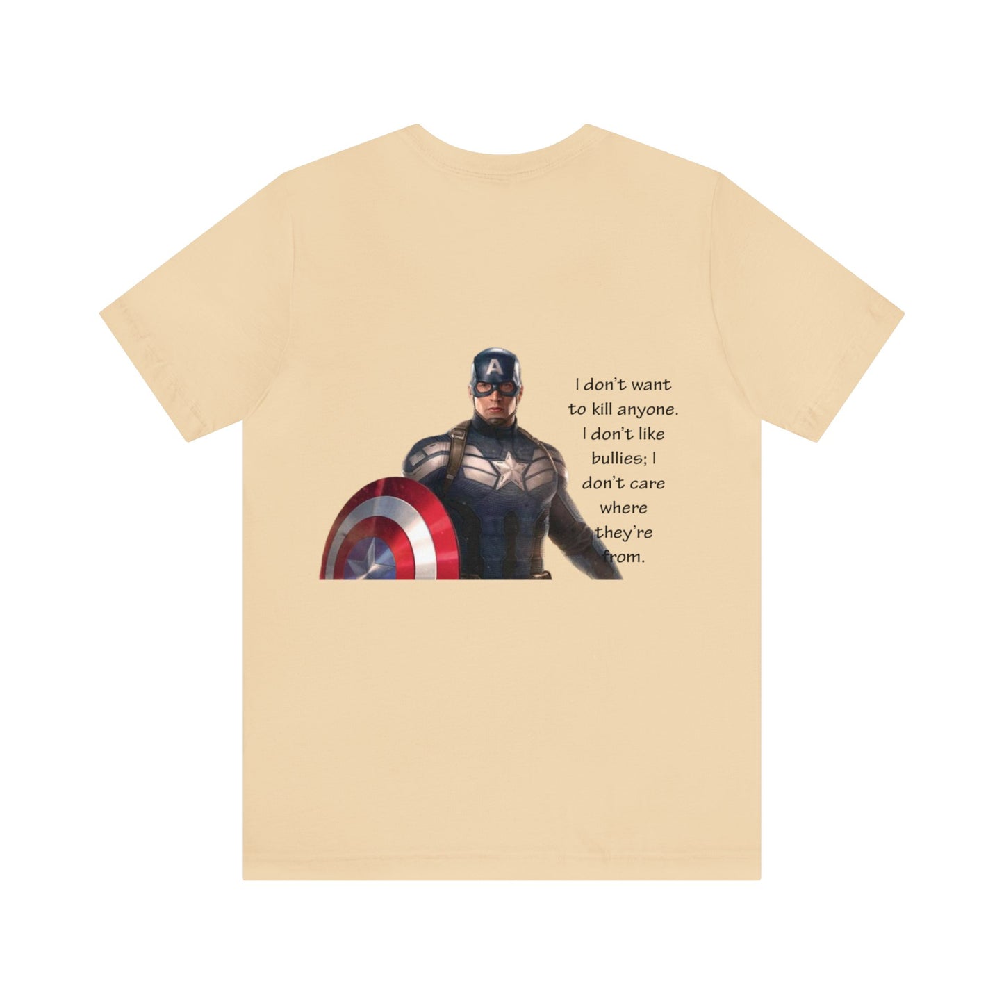 Captain Amerika Unisex Jersey Short Sleeve Tee