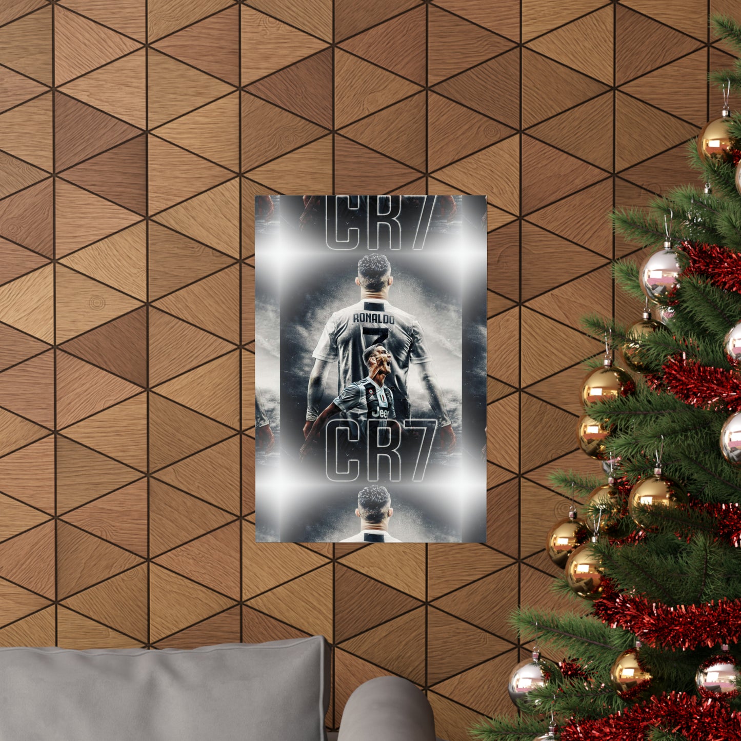 Cristiano Ronaldo Matte Vertical Posters