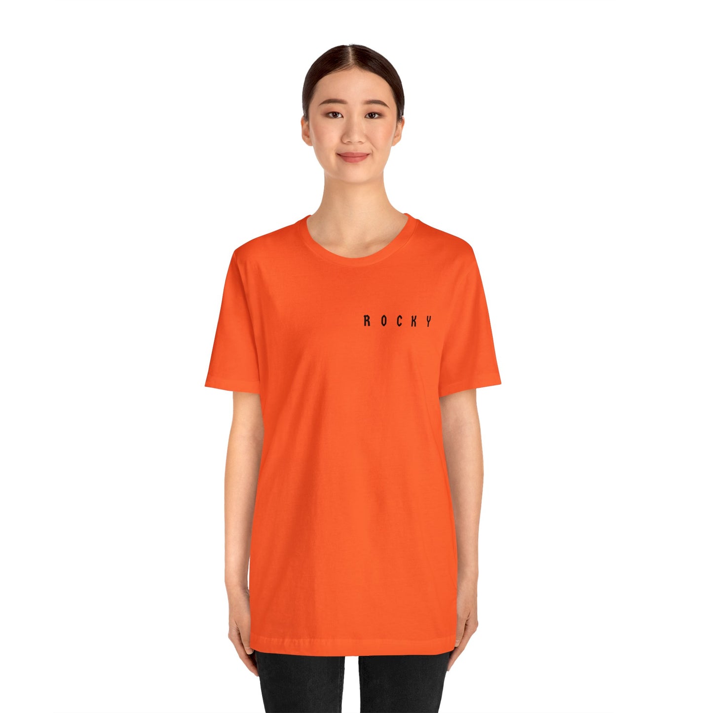 Rocky Unisex Jersey Kısa Kollu Tişört