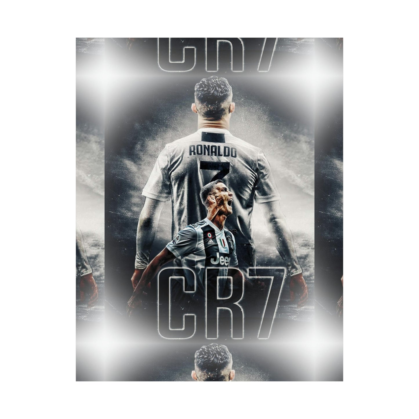 Cristiano Ronaldo Matte Vertical Posters