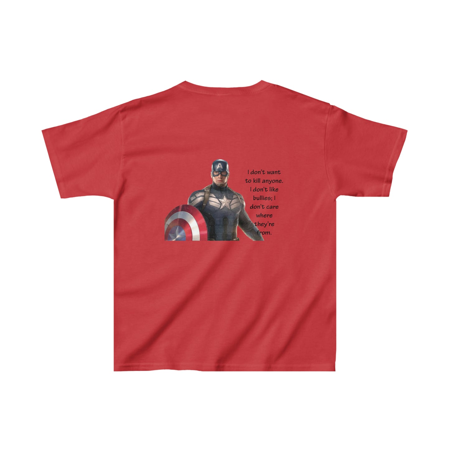 Captain Amerika Kids Heavy Cotton™ Tee