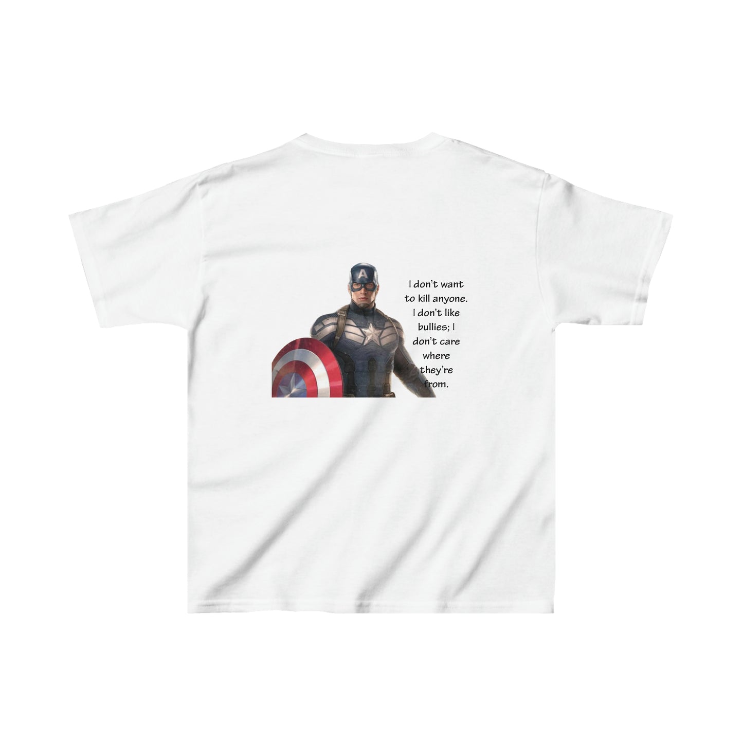 Kaptan Amerika Çocuk Heavy Cotton™ Tişört 
