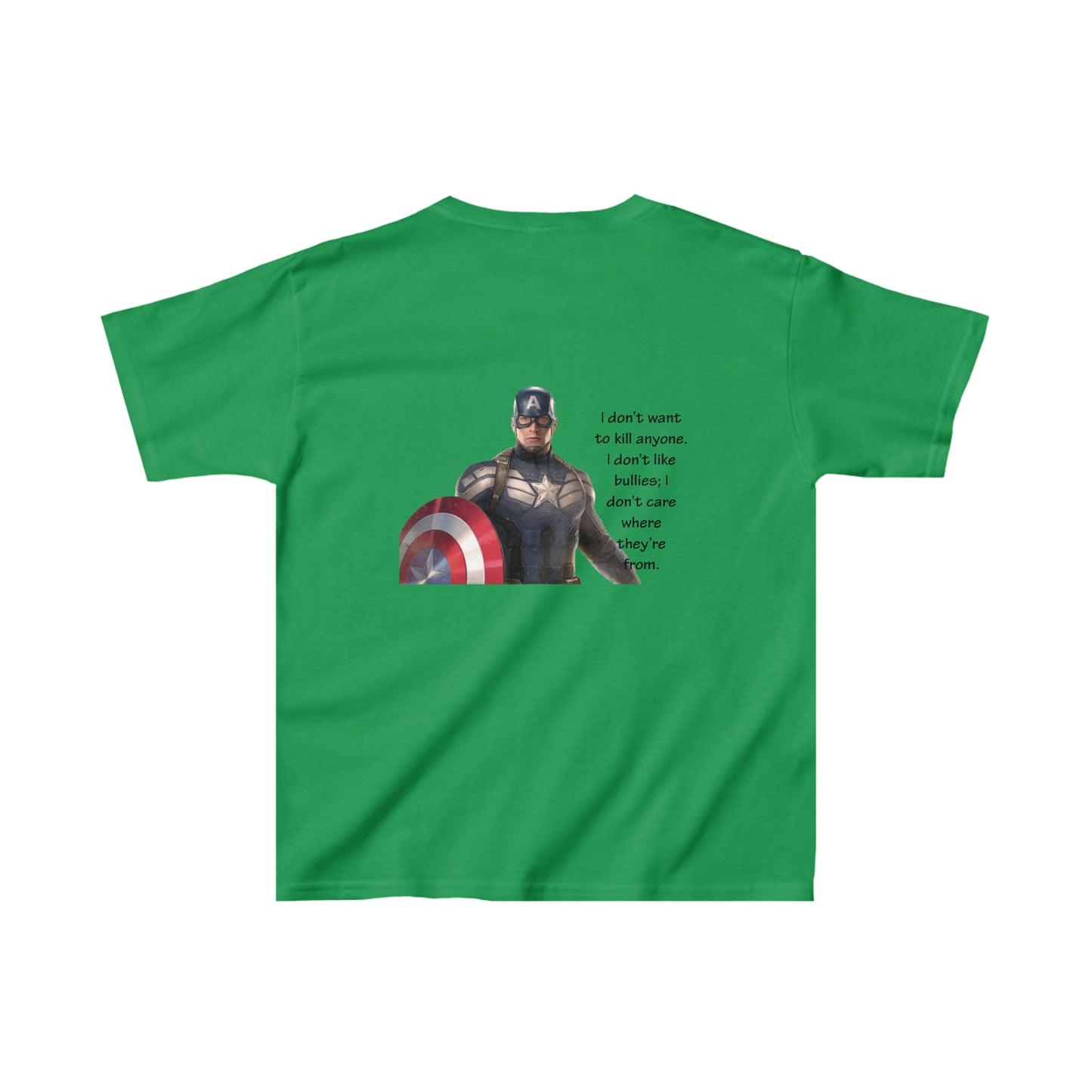 Captain Amerika Kids Heavy Cotton™ Tee