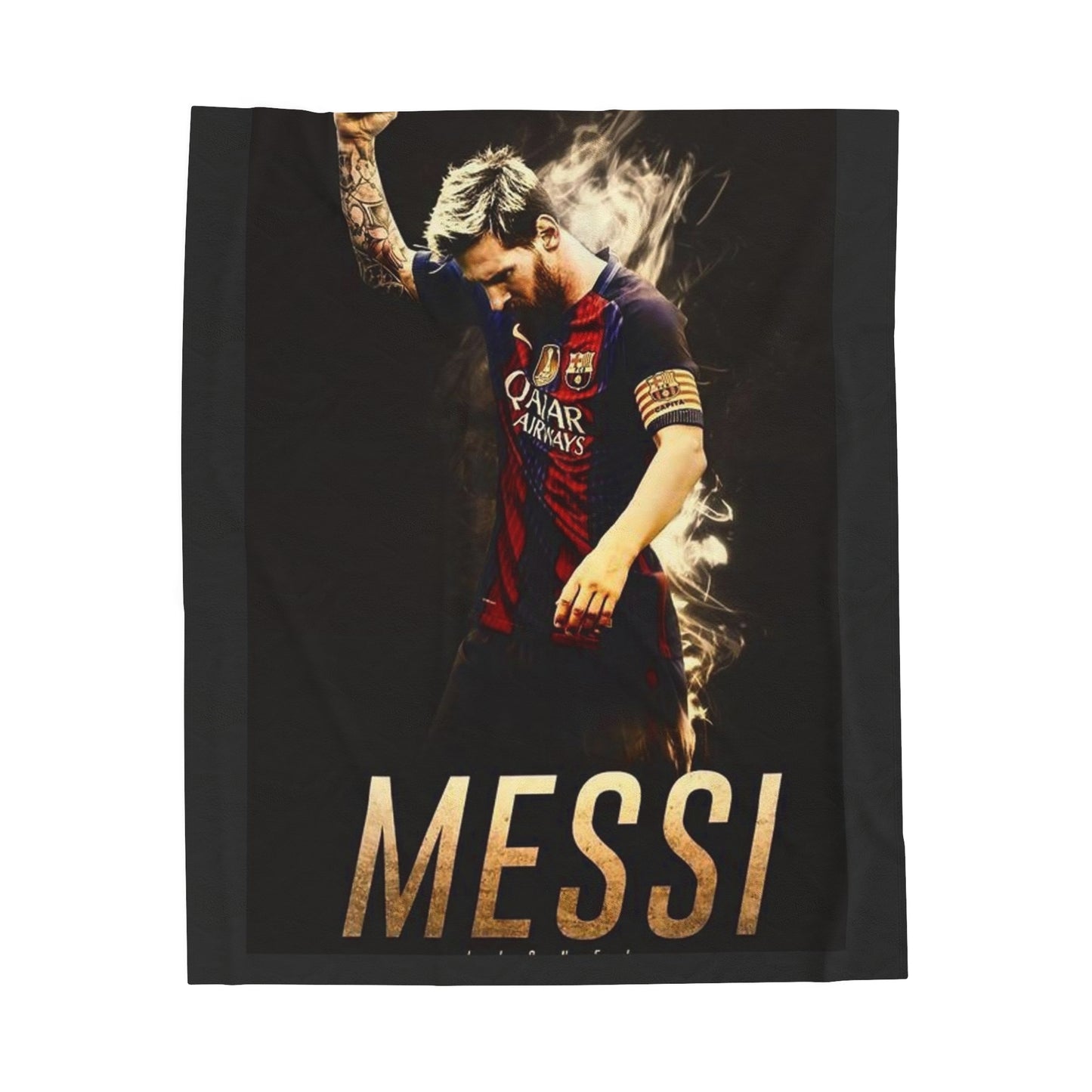 Lionel Messi Velveteen Plush Blanket