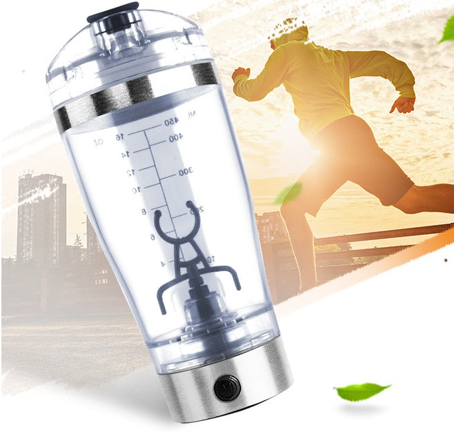 Elektrikli Protein Shake Karıştırıcı USB Shake Şişesi Süt Kahve Blender Su Isıtıcısı Spor Ve Fitness Şarj Elektrikli Shaker Fincan