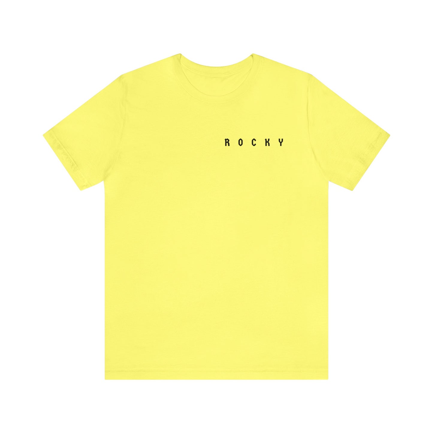 Rocky Unisex Jersey Kısa Kollu Tişört