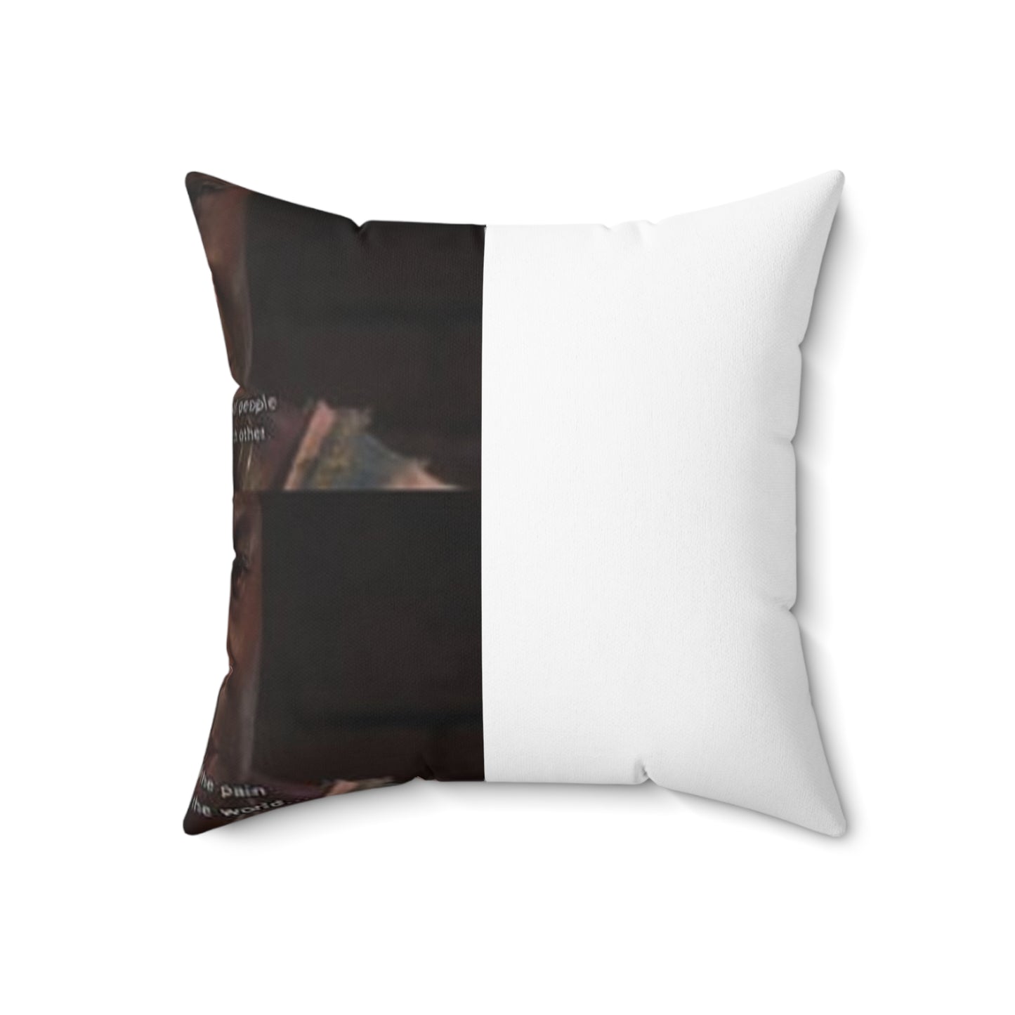 Spun Polyester Square Pillow