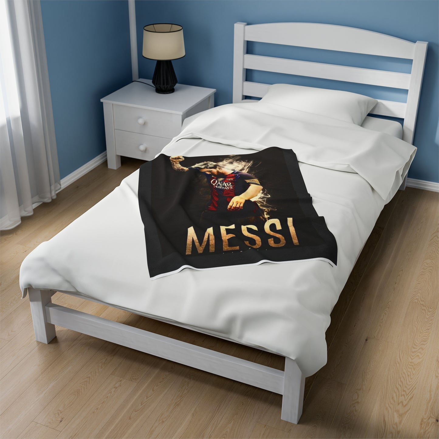 Lionel Messi Velveteen Plush Blanket