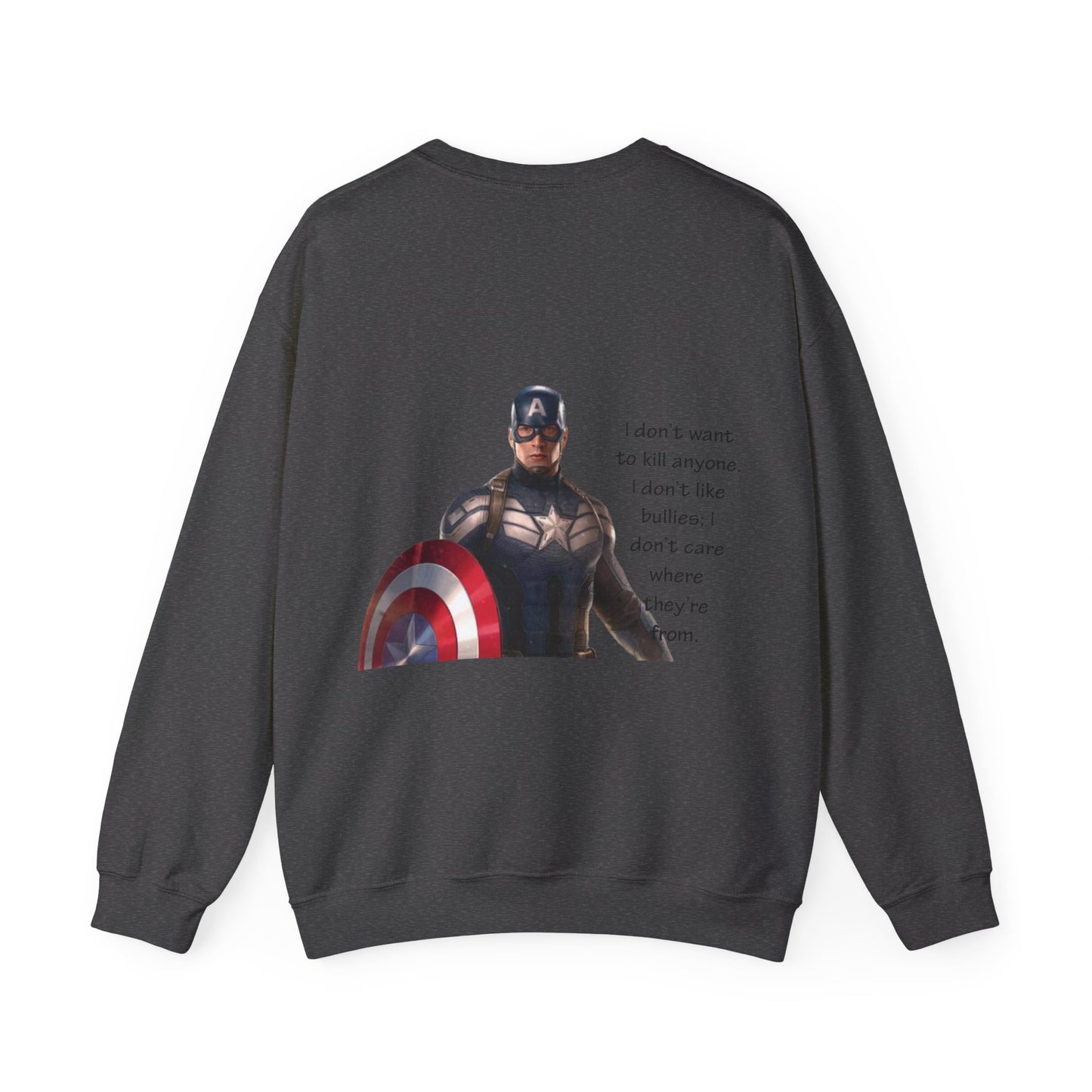 Captain Amerika Unisex Heavy Blend™ Crewneck Sweatshirt