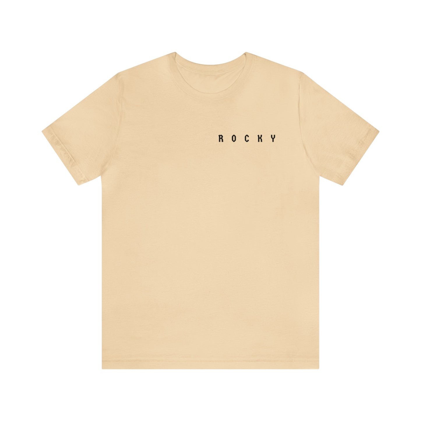 Rocky Unisex Jersey Kısa Kollu Tişört