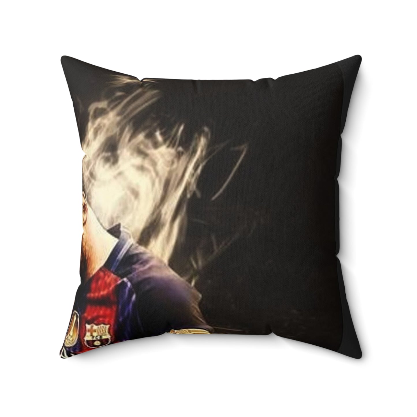Lionel Messi Spun Polyester Square Pillow