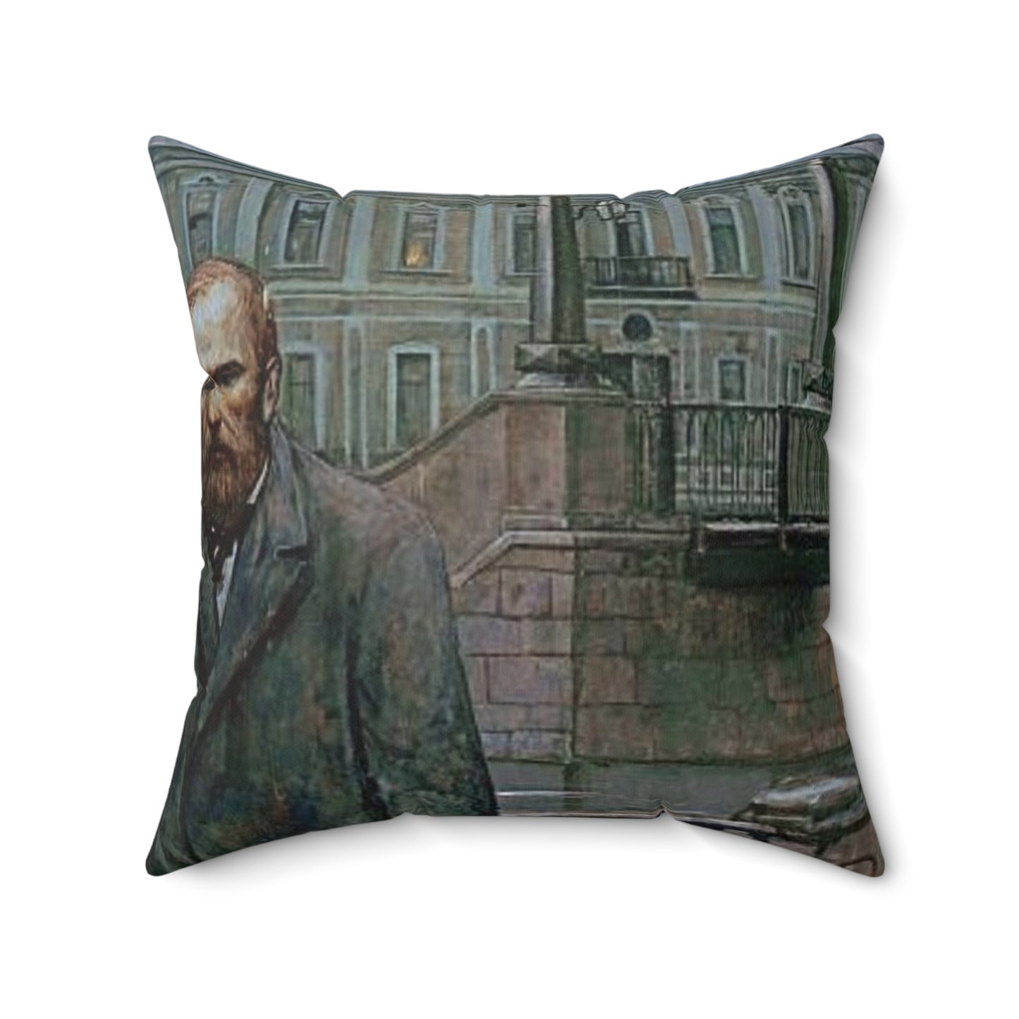 Spun Polyester Square Pillow