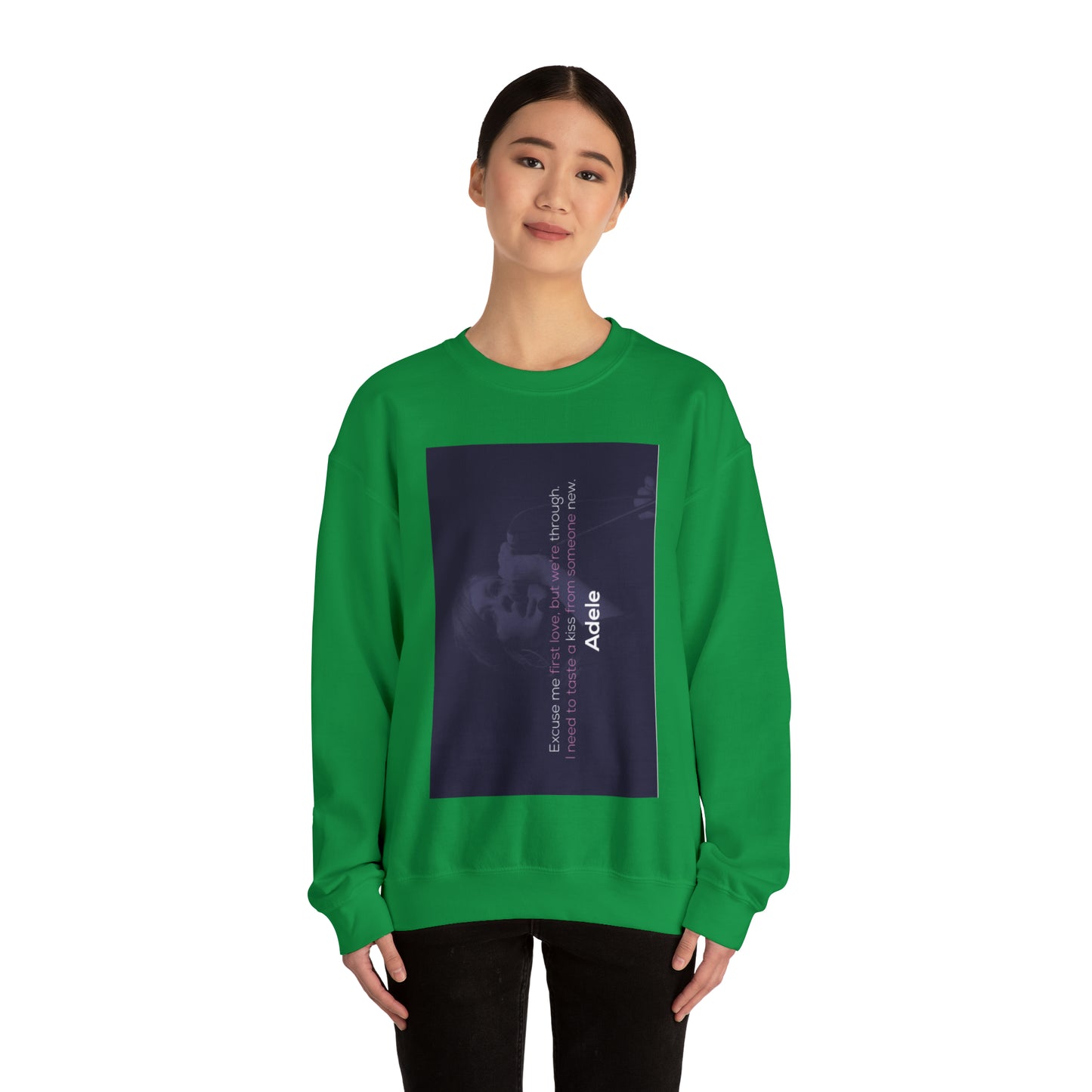 Adele Unisex Heavy Blend™ Crewneck Sweatshirt