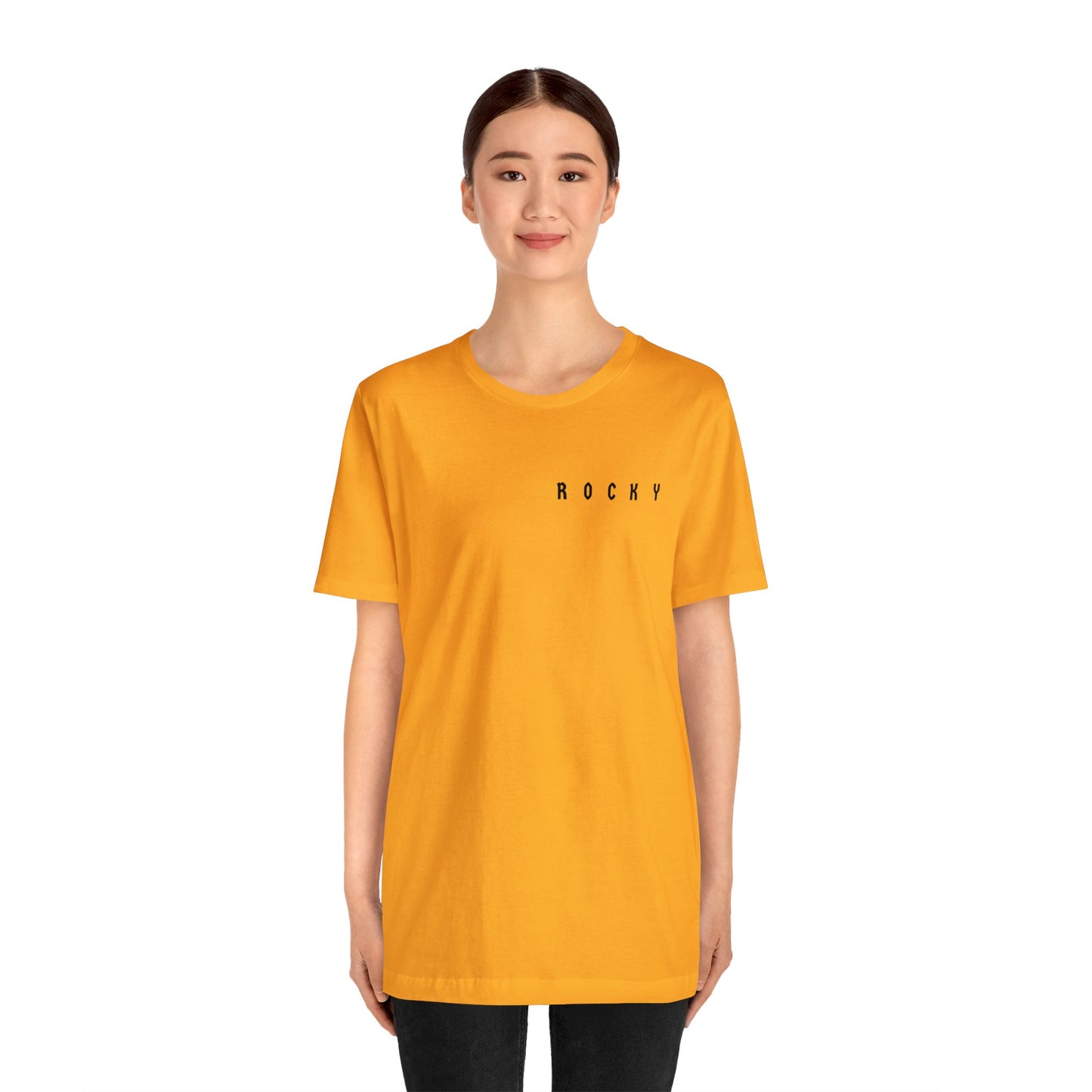 Rocky Unisex Jersey Kısa Kollu Tişört