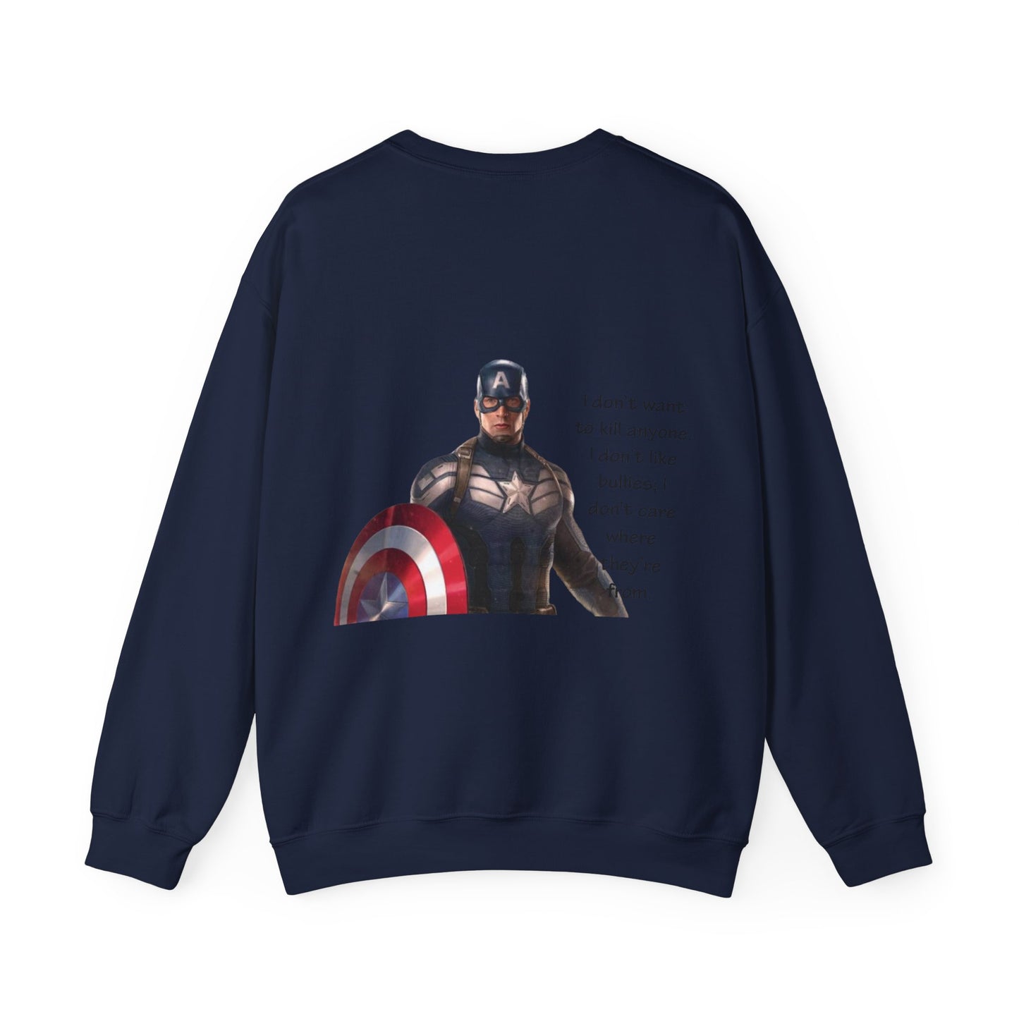 Captain Amerika Unisex Heavy Blend™ Bisiklet Yaka Tişört