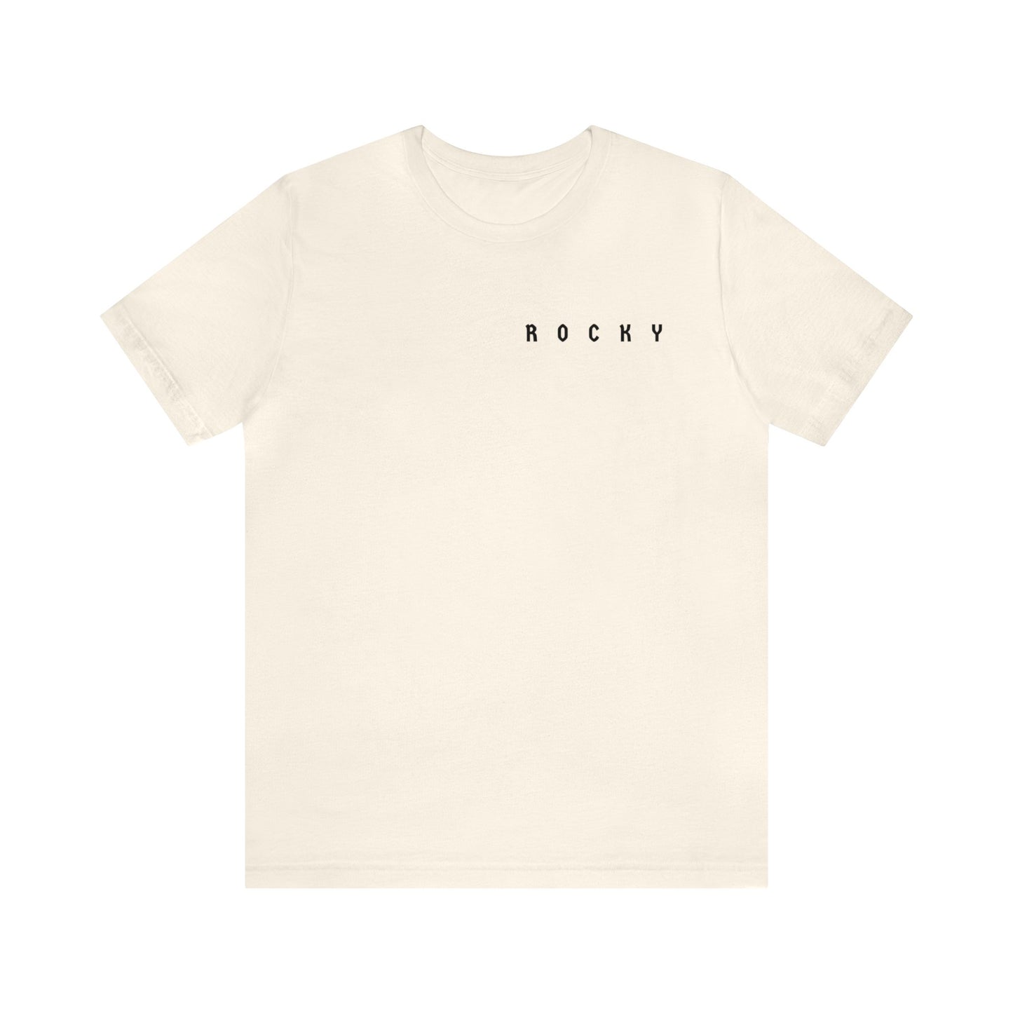 Rocky Unisex Jersey Kısa Kollu Tişört