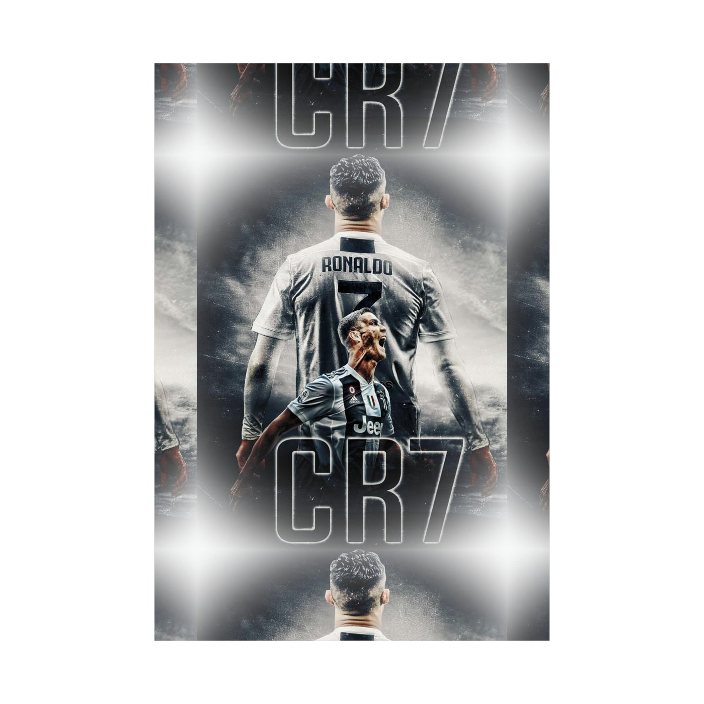 Cristiano Ronaldo Matte Vertical Posters