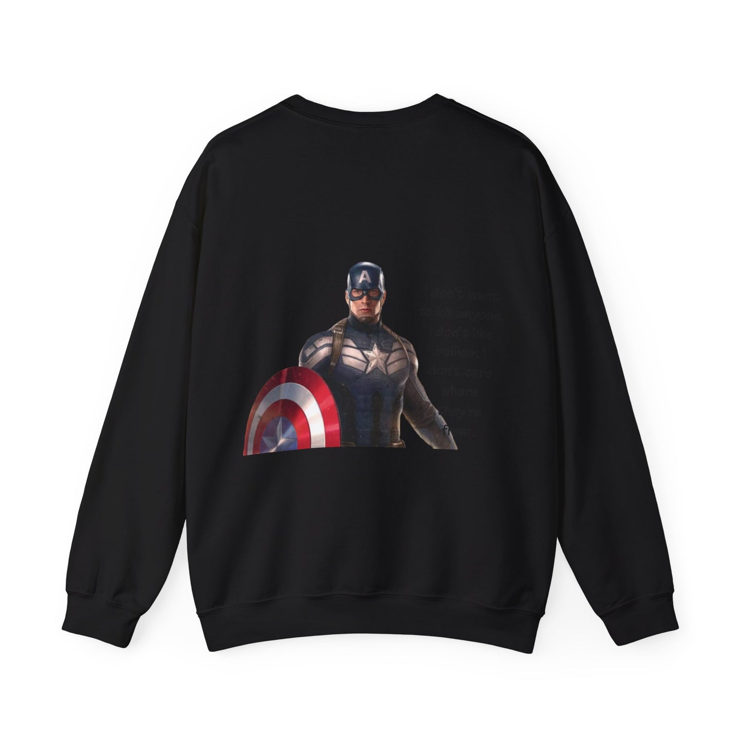 Captain Amerika Unisex Heavy Blend™ Bisiklet Yaka Tişört