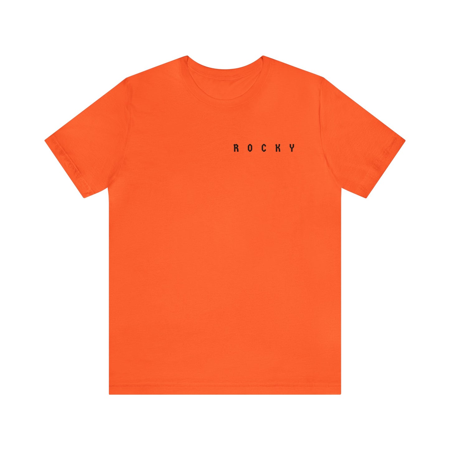 Rocky Unisex Jersey Kısa Kollu Tişört