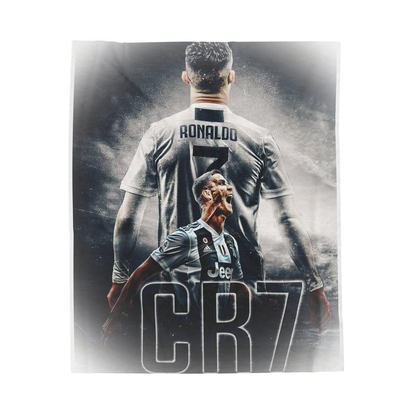 Cristiano Ronaldo Velveteen Plush Blanket