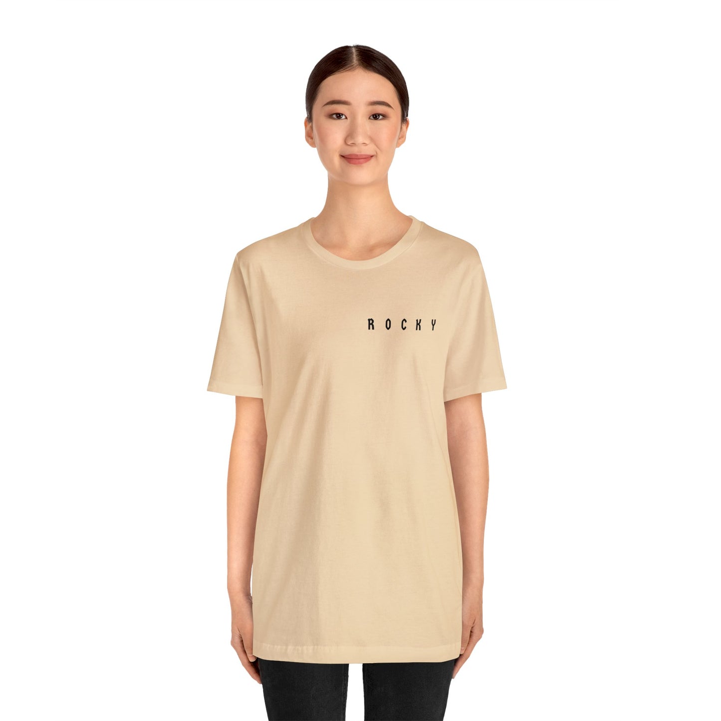 Rocky Unisex Jersey Kısa Kollu Tişört