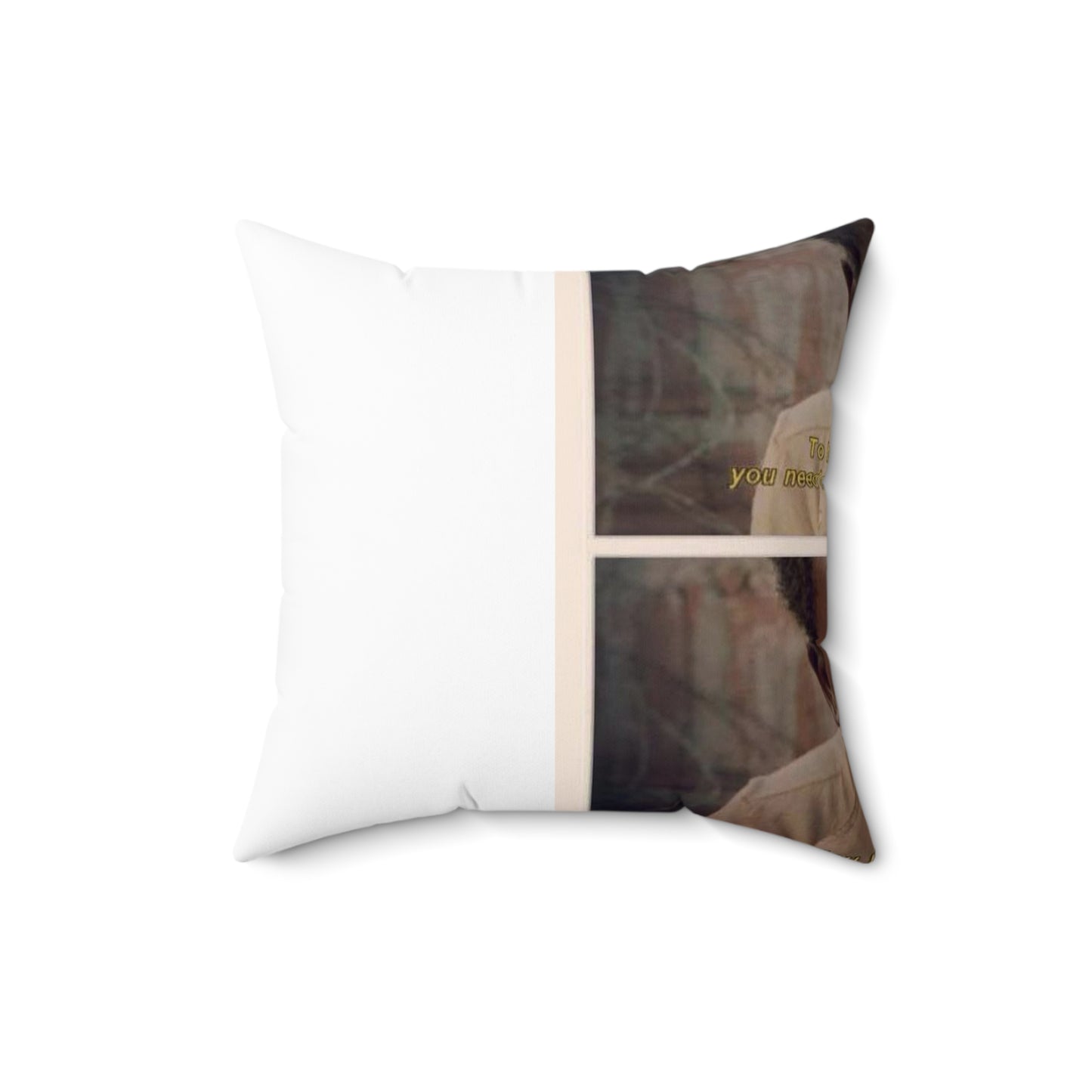 Spun Polyester Square Pillow