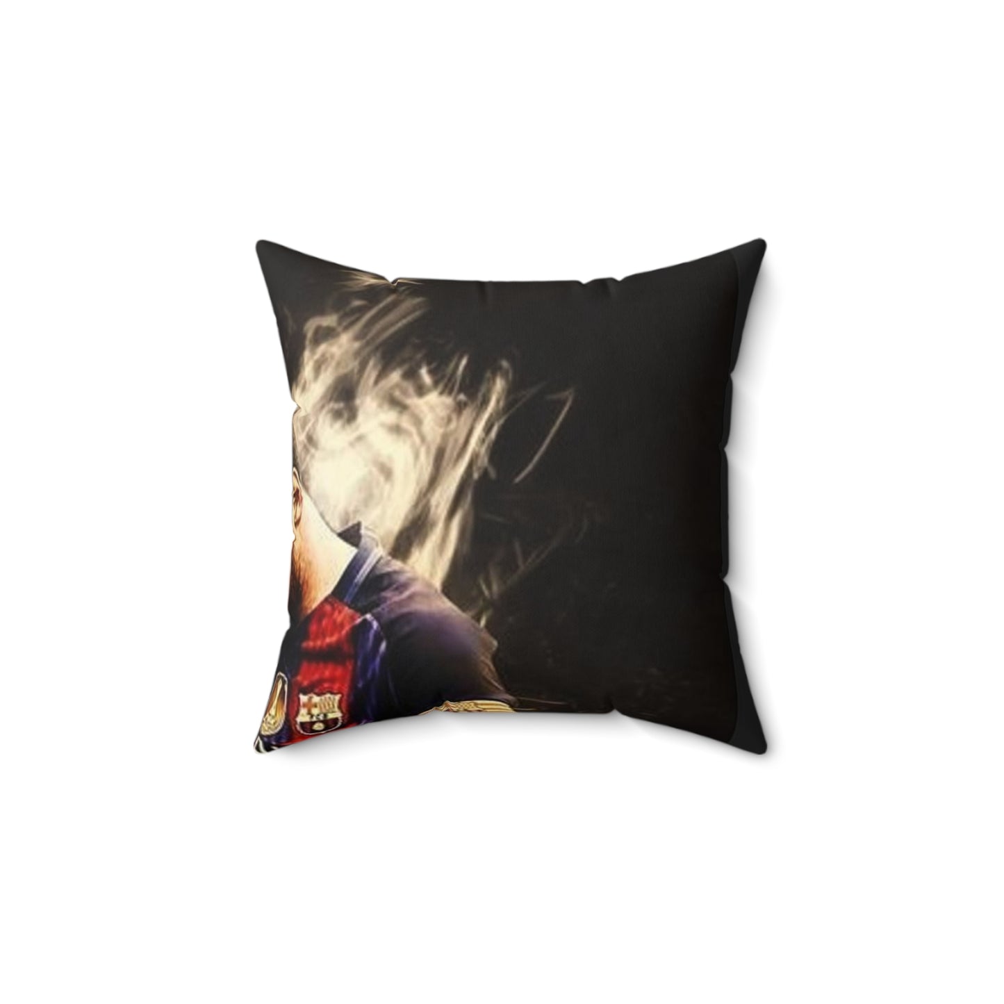Lionel Messi Spun Polyester Square Pillow