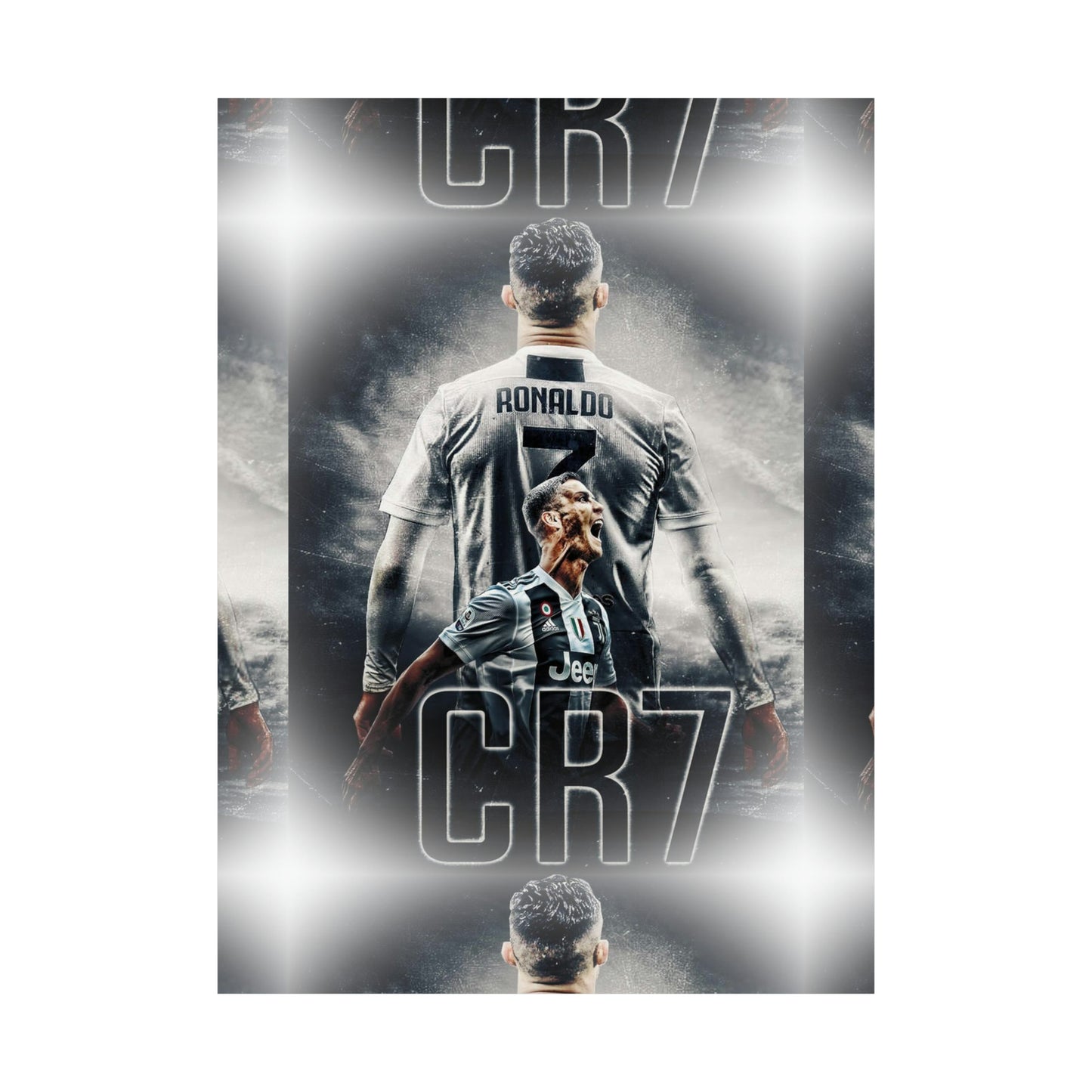 Cristiano Ronaldo Matte Vertical Posters