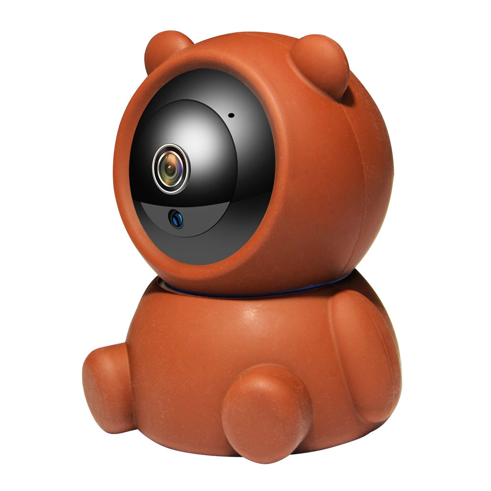 Bear Camera1080P Wifi IP Kamera Otomatik Takip IR Gece Görüşlü Ev Güvenlik Kamerası