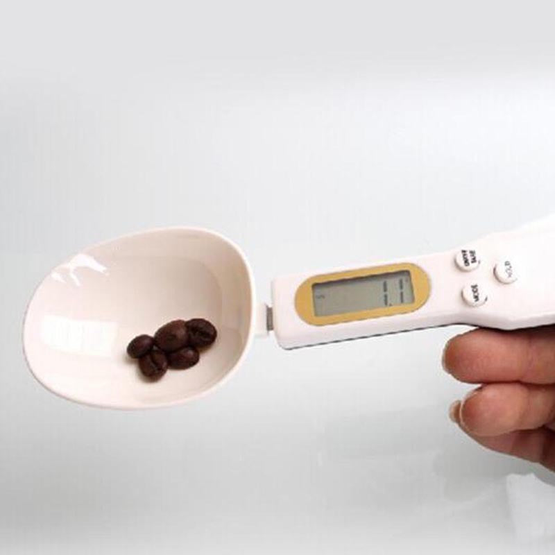 LCD Dijital Mutfak Terazisi Elektronik Pişirme Gıda Ağırlığı Ölçüm Kaşığı Gram Kahve Çay Şeker Kaşığı Ölçeği Mutfak Aletleri 