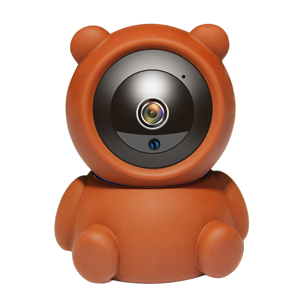 Bear Camera1080P Wifi IP Kamera Otomatik Takip IR Gece Görüşlü Ev Güvenlik Kamerası