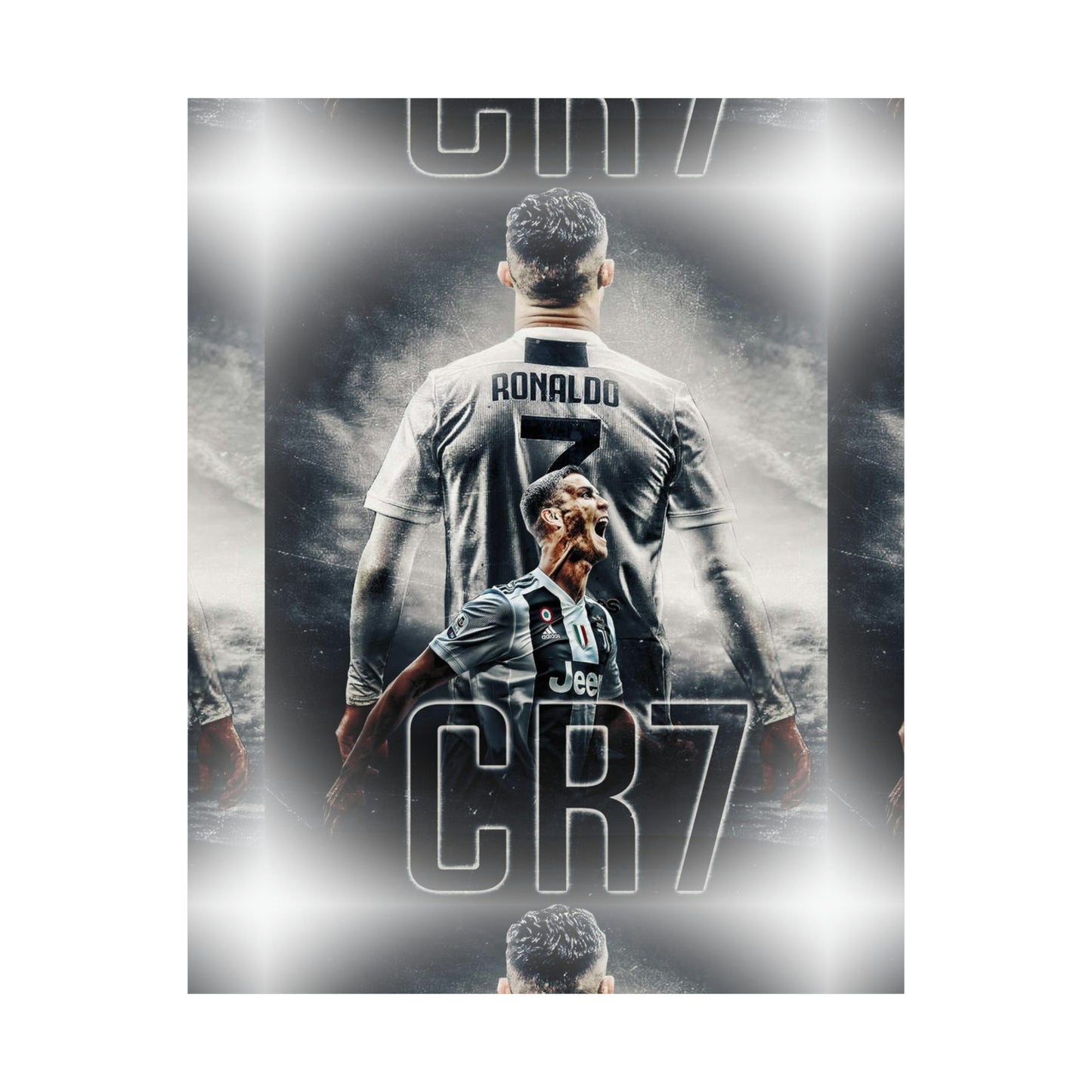 Cristiano Ronaldo Matte Vertical Posters