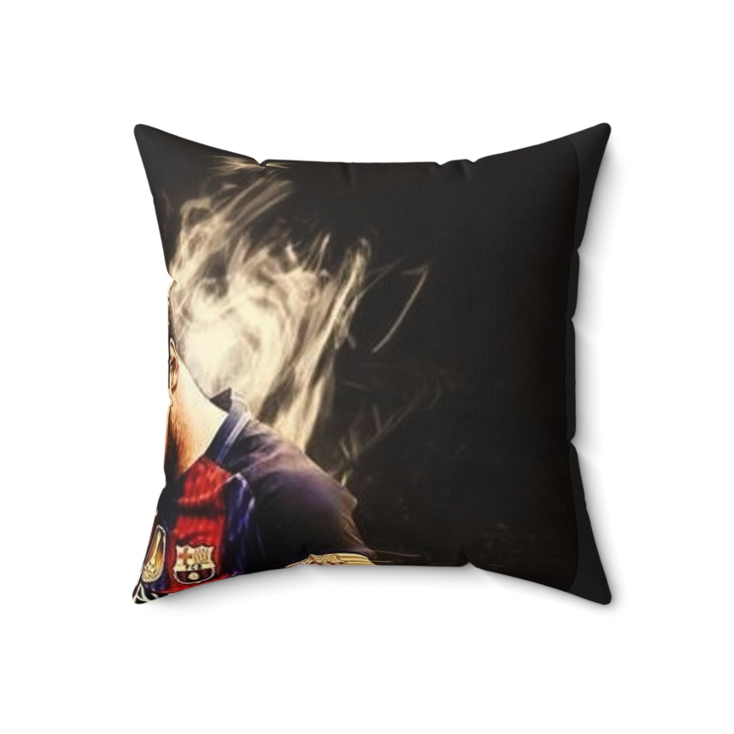 Lionel Messi Spun Polyester Square Pillow